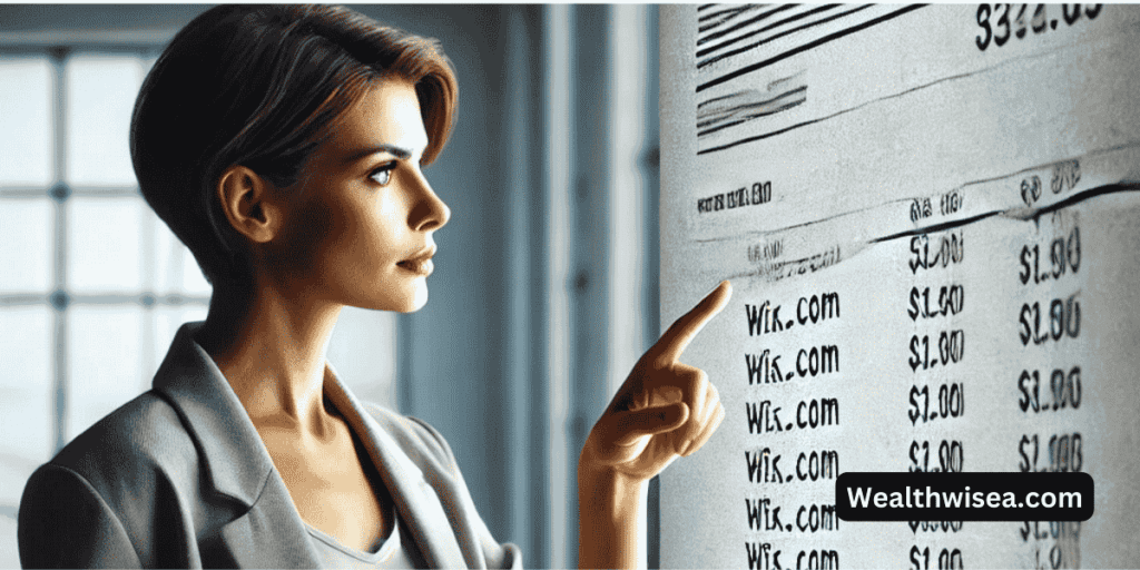 What is wix com on bank statement