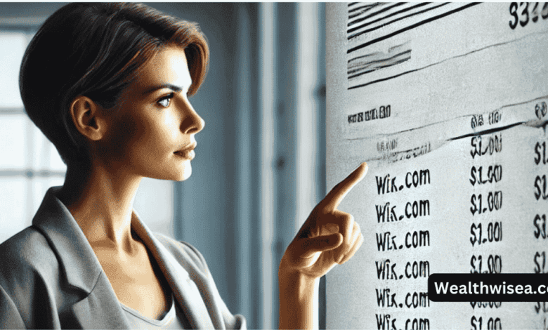 What is wix com on bank statement